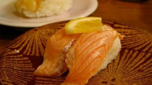Nagoyakatei Kaiten-sushi (salmon)