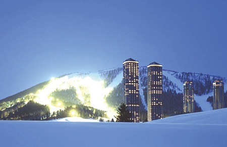 Tomamu ski resort (towers)