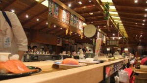 Nagoyakatei Kaiten-sushi (inside)